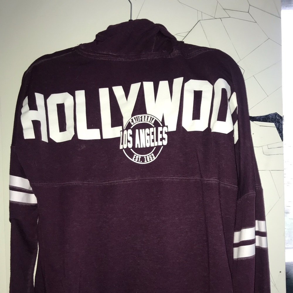 Hooded Hollywood sweat shirt